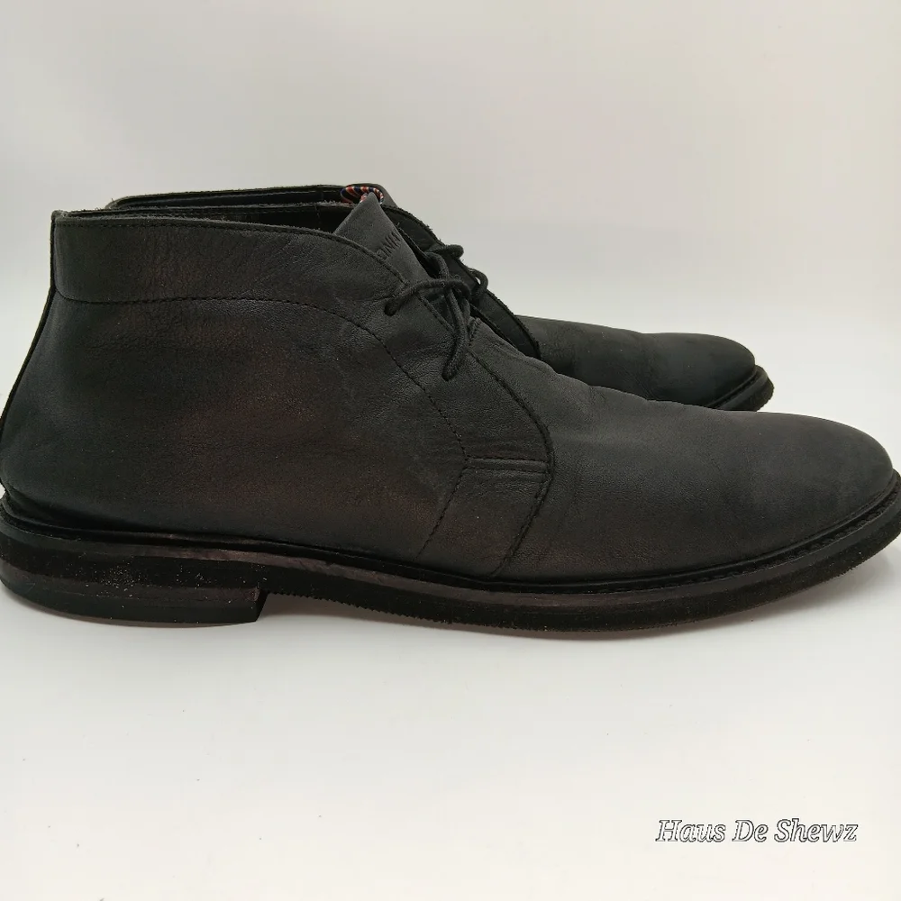 Bostonian Men's Boot 11 Black Leather